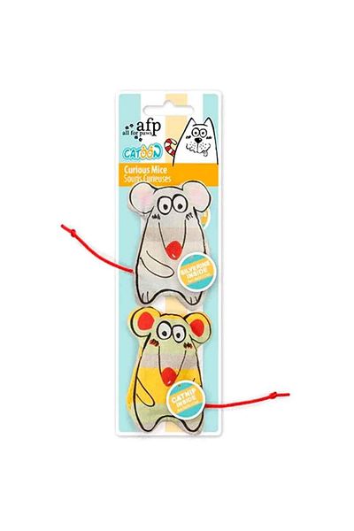 Afp Catoon Cat Toy Confused Mouse