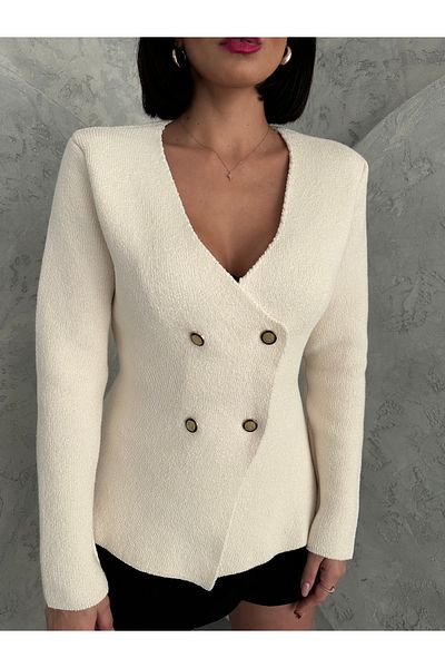 LOISY Jachetă blazer de damă cu nasturi aurii