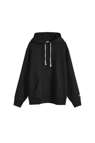Champion Hooded Sweatshirt Erkek Siyah  Sweatshirt - 220705-KK001
