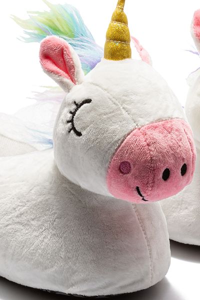 Twigy Pink Corn Γυναικείες Παντόφλες Animal Λευκές 36/41