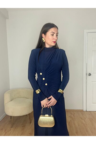 YEŞİMALSANÇOĞLU Düğmeli elbise