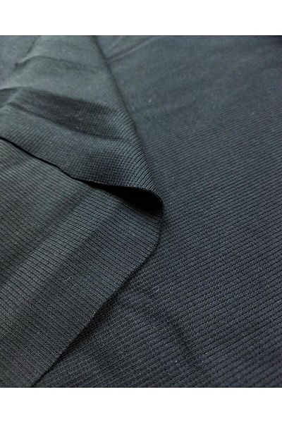 Kumaş Parça Λεπτό πλεκτό σε μαύρο χρώμα (Πλάτος 170 cm x Μήκος 185 cm)