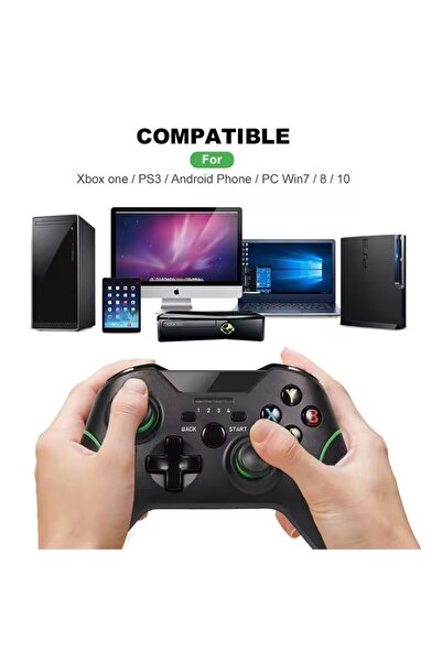 xbox 360 Şarjlı Titreşimli Wireless Controller Kablosuz Xbox One/PC/PS3/Andro...