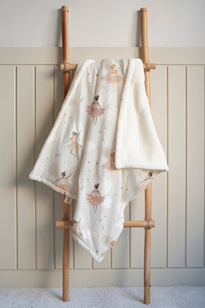 NOU بطانية راقصة الباليه الجنيات ويلسوفت (100×150) - حديقة الجنية