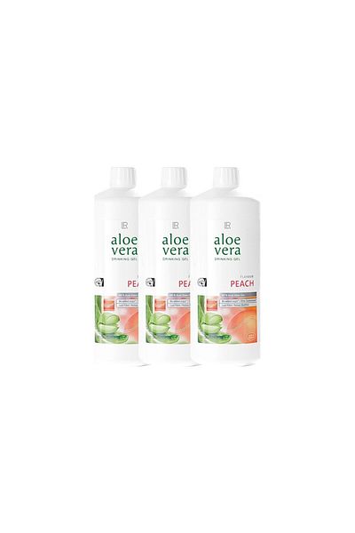 LR Aloe Vera Gel - Peach Drink Set of 3