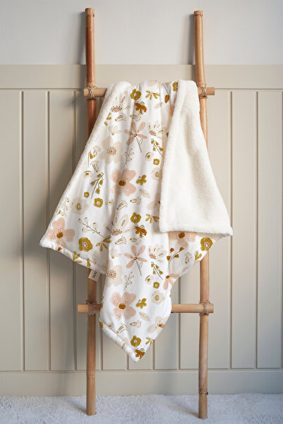 NOU بطانية الأطفال من فلاور جاردن ويلسوفت (100×150) - فلورال جويز