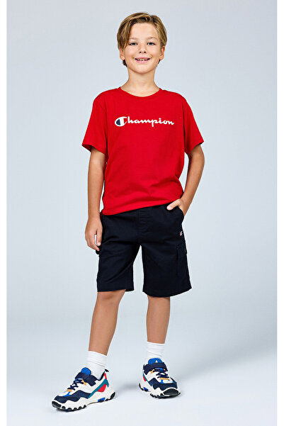 Champion Icons Cargo Bermuda Black Kids Shorts-306768-Kk001