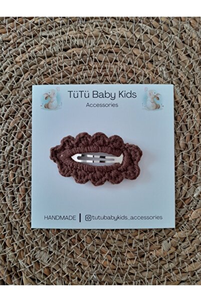 Accessories Knitted Buckle 3-Piece Baby Girl Buckle, Children's Buckle, Adult Buckle 5 cm