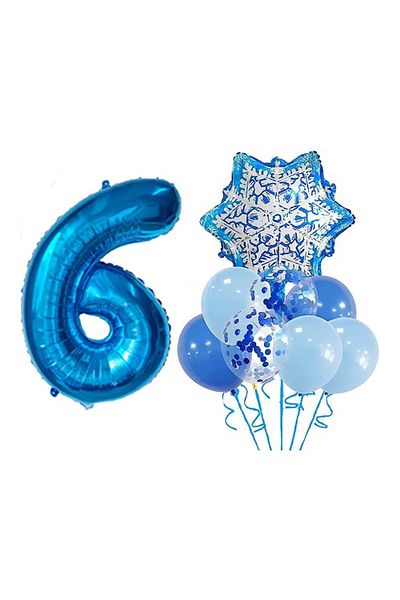 DÜVENCİ TİCARET Snowflamed Age Balloon Set