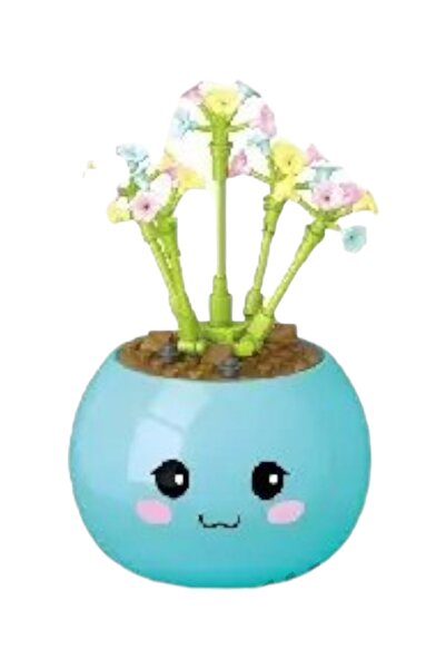 YILDIRIM OYUNCAK مجموعة بناء باقة الرموز التعبيرية المزخرفة المكونة من 70 قطعة من مجموعة ألغاز قابلة للتجميع