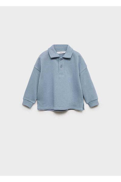 MANGO Baby Hanorac cu gât polo