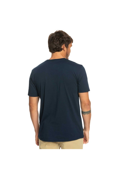 Quiksilver Sunsetwave Чоловіча синя футболка ЧОЛОВІЧА ФУТБОЛКА EQYZT07277