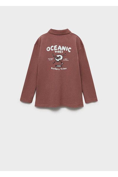 MANGO Kids Πουκάμισο Polo με λεπτομέρεια επεξεργασίας