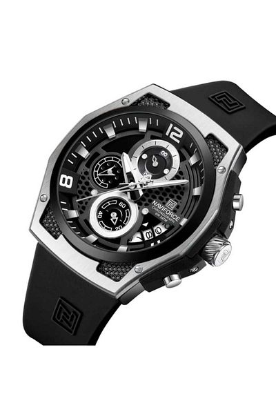 Naviforce Men's Wrist Watch Function Silicone Band 2112