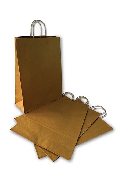 Home 31X12X41 Twist Handle Cardboard Bag Large Size 500 Pieces