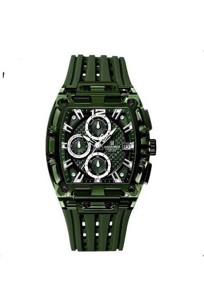 Naviforce Men's Watch with Silicone Cord Function - 2114