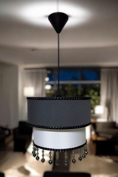 Göksu Lighting Nazlı Model Double Storey Elite Chandelier Living Room Study Room