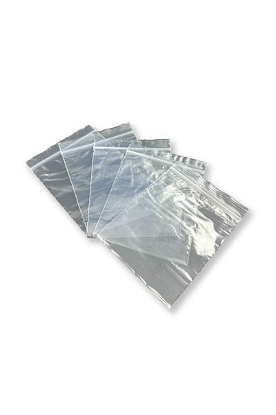 Home 10X12 cm Clear Ziplock Bag, Henna, Cookie and Nuts Bag, Ziplock Bag 300 Pieces