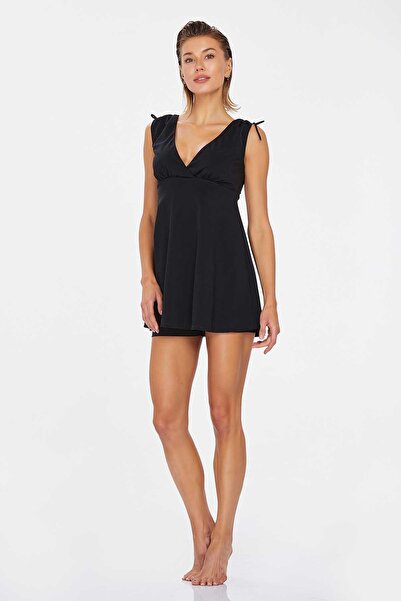 LAPIENO Black Women's Swimsuit