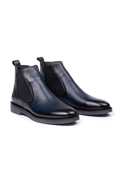 SELİN SOYLU Men's Genuine Leather Chelsea Boots