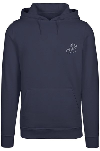 Merchcode Cherry Fitted Heavy Hoody