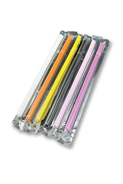 Home 700 Pieces of Gelatin Frozen Straws with Bellows and Crimea