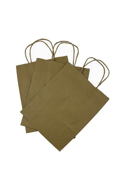 Home Twist Handle Cardboard Bag 19X8X24 Small 50 Pieces
