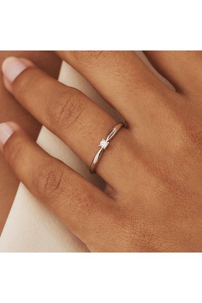 Isabel Bernard De La Paix 14 Karat Ring, Verlobungsring 54