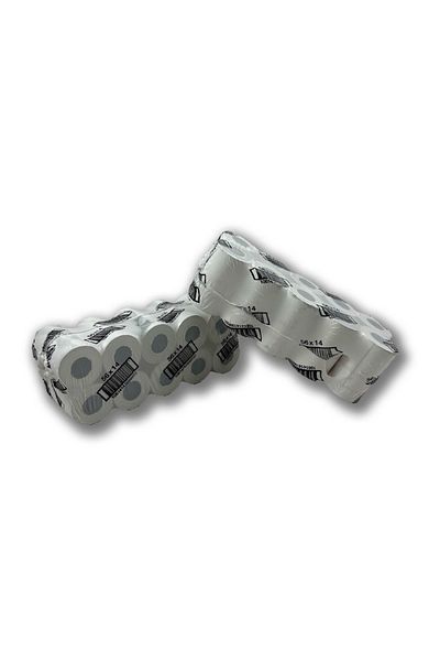 Home 50 Pieces 56X14 Thermal Pos Paper - Cash Register Pos Roll