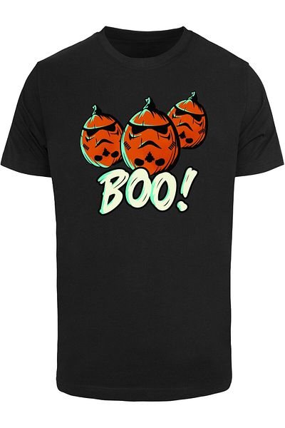 ABSOLUTE CULT Star Wars - Storm Trooper Halloween Pumpkins T-shirt
