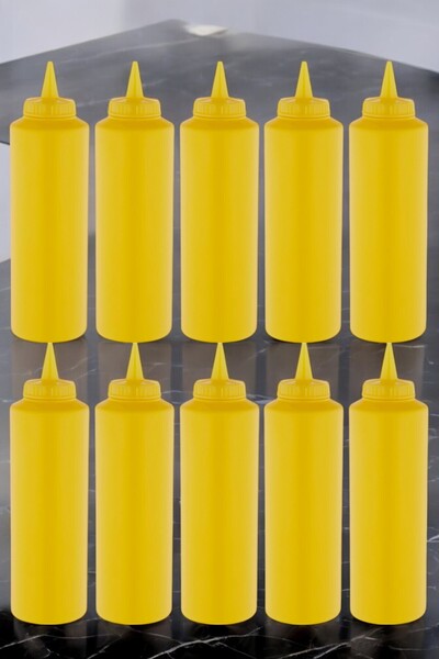 Genel Markalar 500 ML. FİŞEK SOSLUK KETÇAP MAYONEZ HARDAL 10 ADET