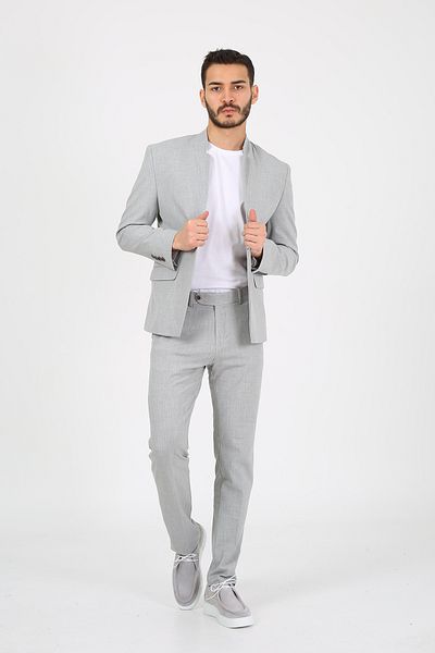 ACTUAL men's GrAy Suit - 4059-A.2