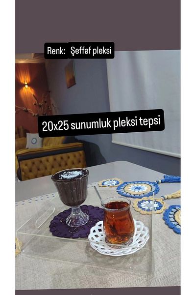 innossa pleksi dekorasyon 20X25 Plexi Presentation Plexi (Transparent Plexi)