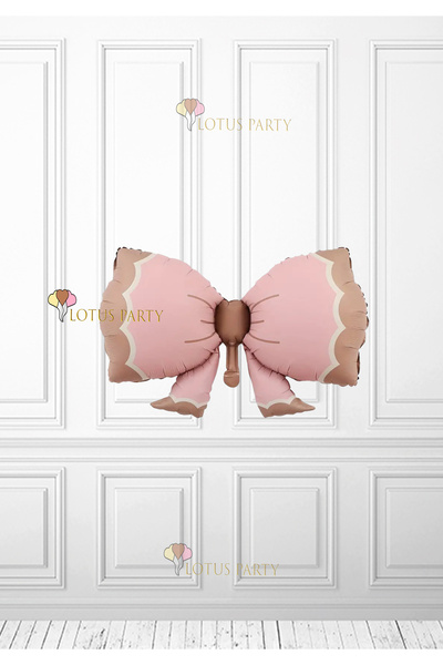 LOTUS PARTY بالون رقائق القوس الرجعية - بالون رقائق القوس الوردي