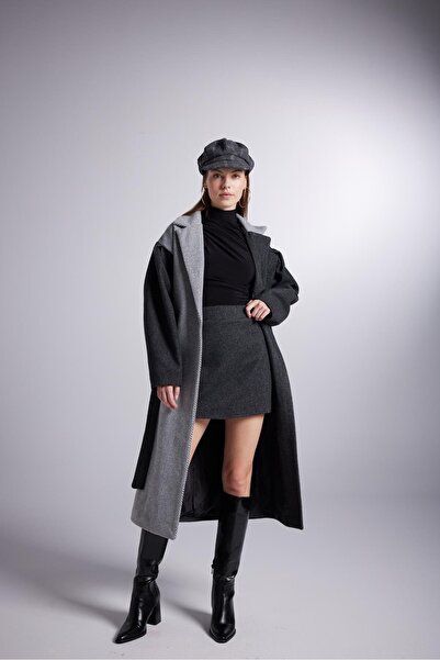 HOLLY LOLLY Model A-Line A Střih Mini Stash Mira Sukně Šedá