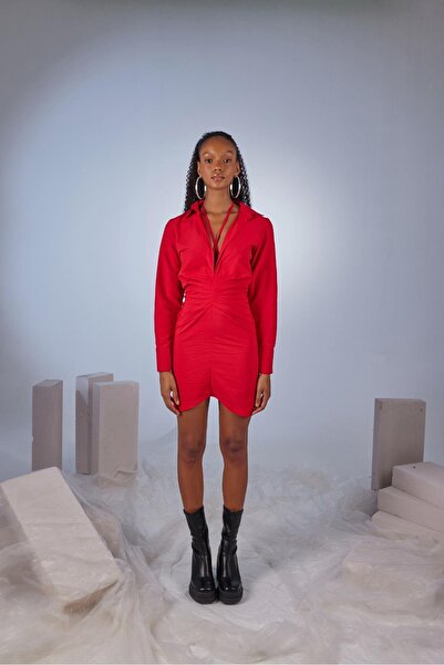 HOLLY LOLLY Roar Elbise Kırmızı