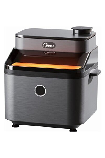 Midea مقلاة هوائية رقمية كبيرة جدًا سعة 7.3 لتر | MFCY75A2 | 1500 وات | نافذة...