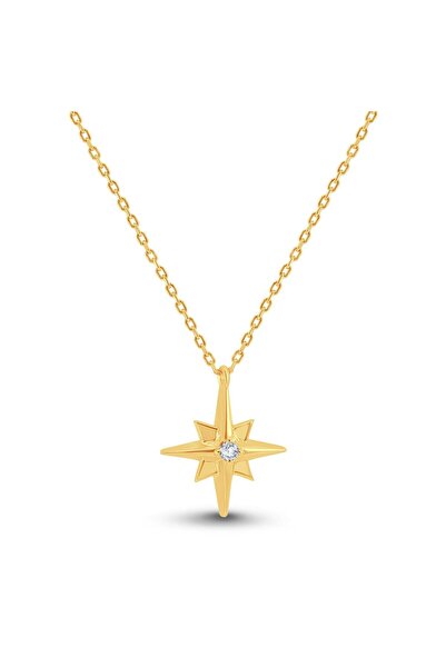 Luna Diamond 0.02 Karat Tasarım Pırlanta Kolye