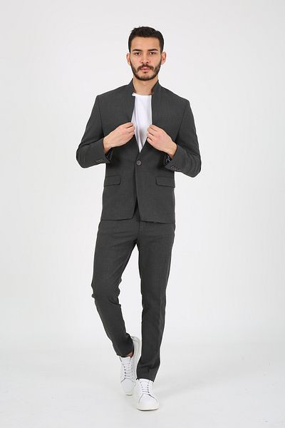 ACTUAL men's Suit 4059-anthracite-3 Model