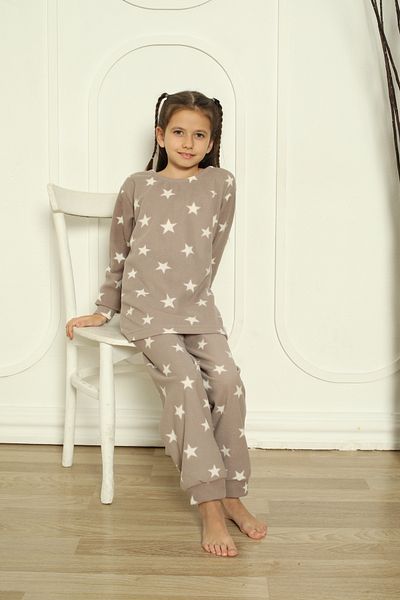 FAMES PİJAMA Dětské fleecové pyžamo Winter Star