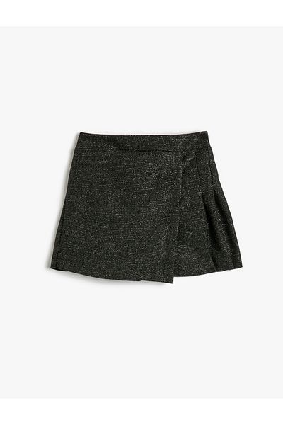 Koton Girl's Anthracite Shorts & Bermuda
