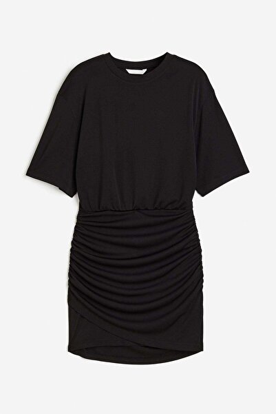 H&M Draped jersey dress