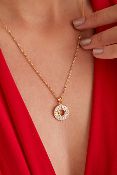 Lina Tia Kadın Marébela Model Çelik Altın Kaplama Su Yolu Gerdanlık Zincirli ...