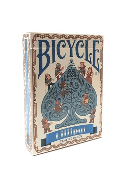OyuncaklarÜlkesi Lilliput Premium Bicycle Playing Card - Limited Edition Coll...