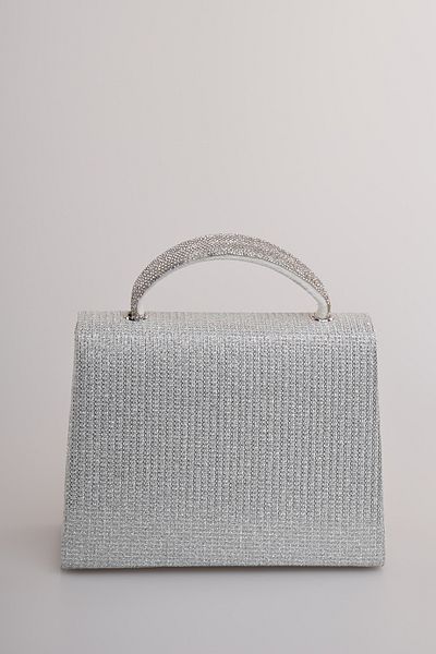 weem bag Γυναικεία τσάντα Weembag Striped Çupra Stone Handle Napoli