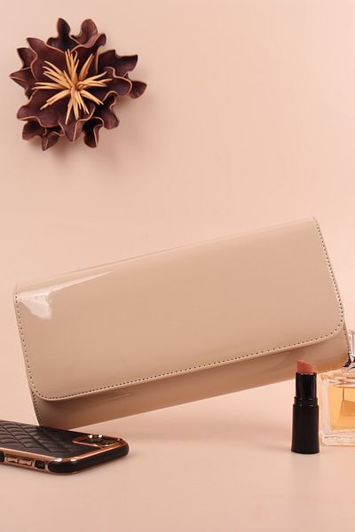 weem bag Γυναικεία τσάντα Weembag λουστρίνι Clamshell Portfolio Valencia