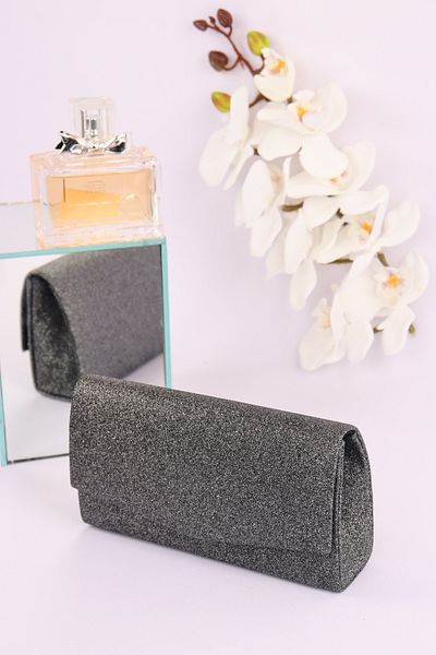 weem bag Τσάντα βραδινού φορέματος Weembag 201 Sand Glitter Tiny Envelope |   Λαμπερή μικροσκοπική βραδινή τσάντα
