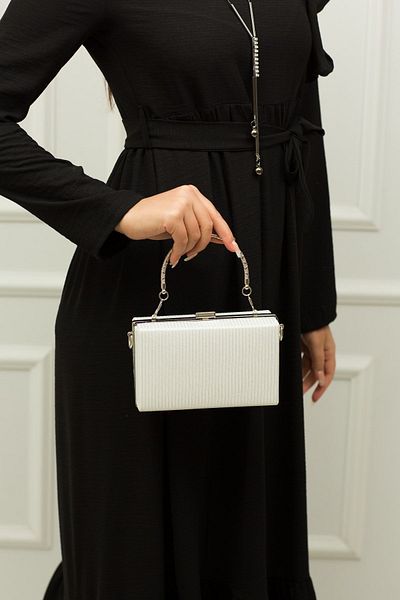 weem bag Geantă pentru rochie de seară Weembag 107 cu dungi Çupra Canel |   Design modern în dungi