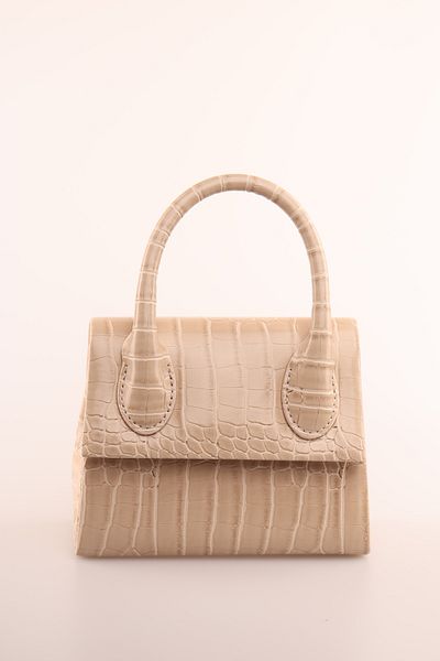 weem bag Γυναικεία τσάντα Weembag Crocodile μονής λαβής Palermo