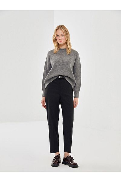 LC Waikiki Vision Women's Loose Fit Pants with Waist Belt